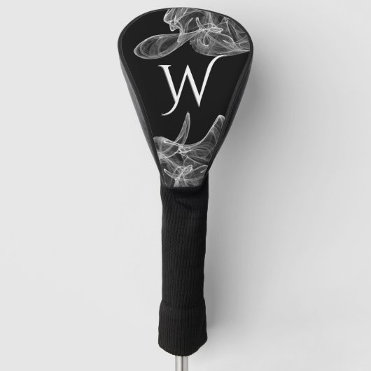 Phantastisches Weißrauchen initialisiert Golf Headcover (Vorderseite)