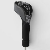 Phantastisches Weißrauchen initialisiert Golf Headcover (angewinkelt)