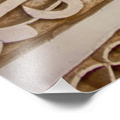 Phantastisches Werk in Ben Youssef - Marrakesch Fotodruck (Ecke)