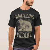 Phantastisches Wild Life T-Shirt (Vorderseite)