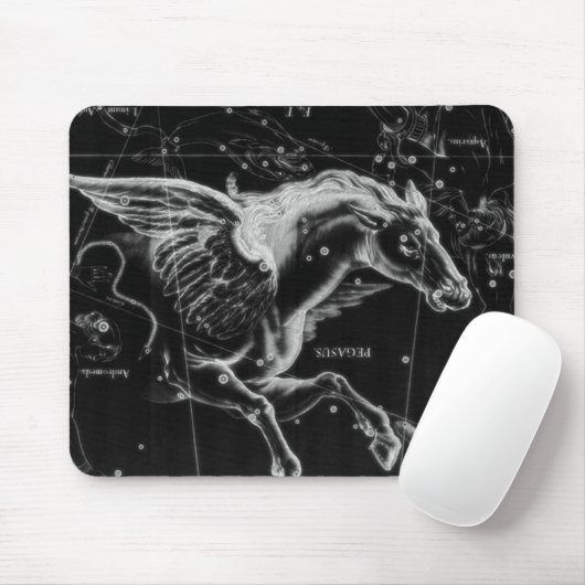 phantastisches, wunderschönes, mystisches Flügelpf Mousepad (Mit Mouse)