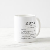 Phantastischste Krankenschwester je | Aufwertung d Kaffeetasse (VorderseiteRechts)