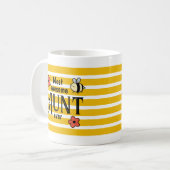 Phantastischste Tante je Bienen und Blume Kaffeetasse (Vorderseite Links)