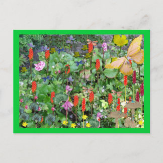 Phantasy-Garten Postkarte