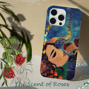 Phantasy Whimsical Vintag Inspirierte Art Name iPhone 15 Pro Max Hülle