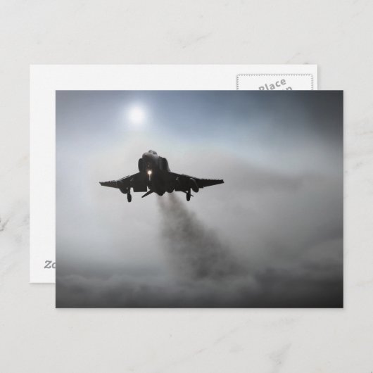 Phantom-Ansatz Postkarte (Vorne/Hinten)