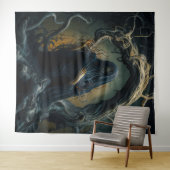 Phantom Art Tapestry Wandteppich (Beispiel (Horizontal))