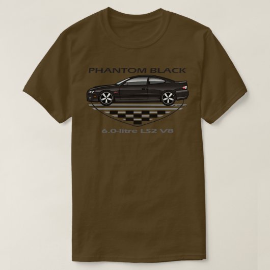 Phantom Black T-Shirt (Design vorne)
