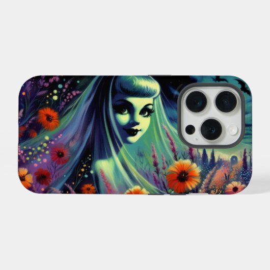 Phantom Bride iPhone Hülle (Rückseite (Horizontal))