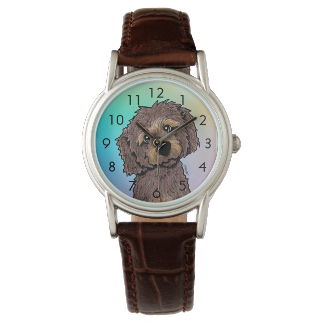 Phantom Chocolate DOODLEMOJI Watch Armbanduhr (Vorderseite)
