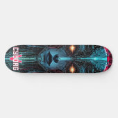 Phantom Circuitry Cyborg Skateboard (Horizontal)