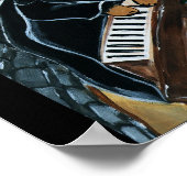 Phantom-Dackel Poster (Ecke)