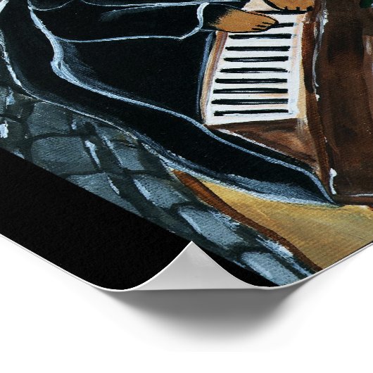 Phantom-Dackel Poster (Ecke)