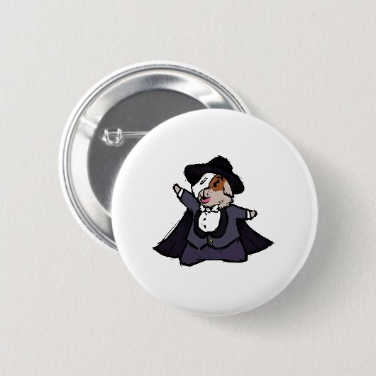 Phantom der Oper Guinea Pig Button (Vorne & Hinten)