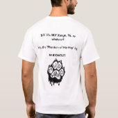 Phantom des Hip Hop Song-Shirts T-Shirt (Rückseite)