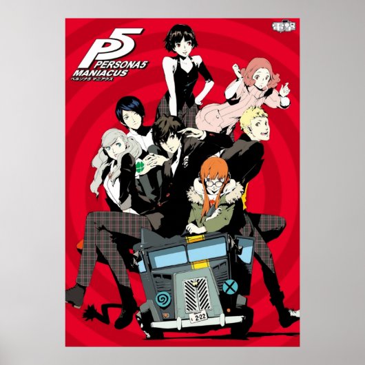 Phantom Dives Persona 5 Poster (Vorne)