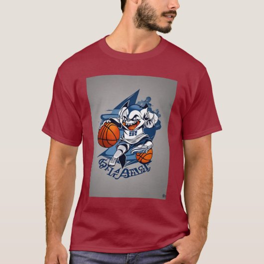 Phantom Dunk: Das ultimative Basketball-Spektakel T-Shirt (Vorderseite)