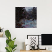 Phantom - dunkler und launischer Impressionismus Poster (Heimbüro)