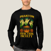 Phantom Fraction Faculty Ghosts Halloween Tri-Blend Shirt (Vorderseite)