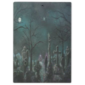 Phantom Graveyard Clipboard Klemmbrett (Rückseite)