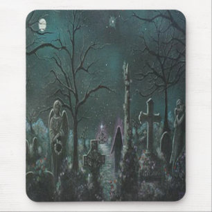 Phantom Graveyard Mouse Pad Mousepad