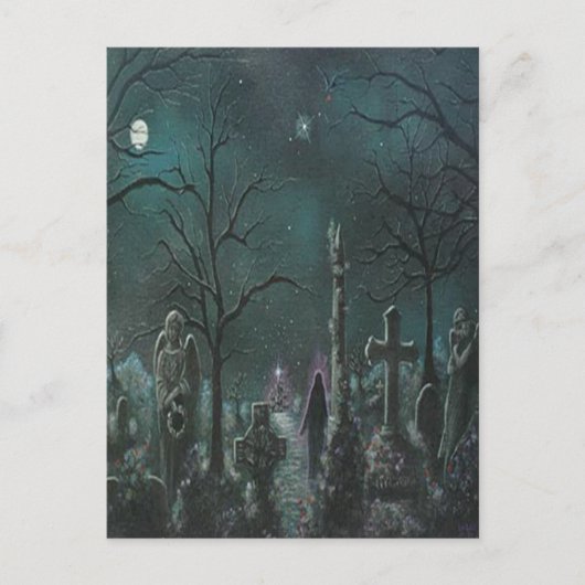 Phantom Graveyard Postkarte (Vorderseite)