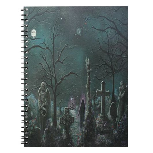 Phantom Graveyard SpiralNotebook Notizblock (Vorderseite)