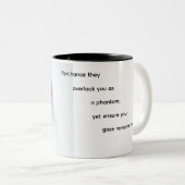 Phantom Hideaway hitzempfindlicher Becher Zweifarbige Tasse (VorderseiteRechts)