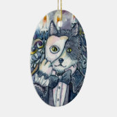 Phantom Keramik Ornament (Rechts)