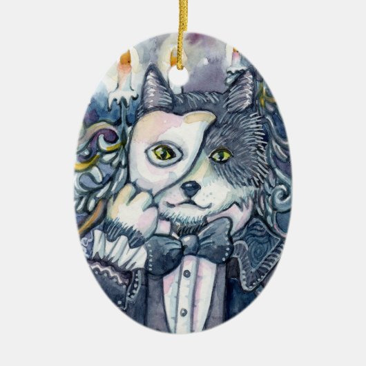 Phantom Keramik Ornament (Vorne)