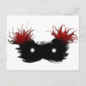 Phantom-Maske Postkarte (Vorderseite)