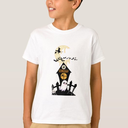 Phantom mit Vampirfangs und Fliegerwitze T-Shirt (Vorderseite)