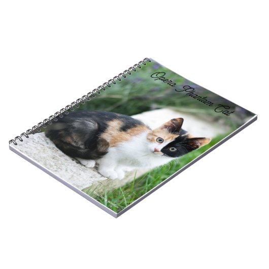 Phantom Opera Cat Notizblock (Linke Seite)