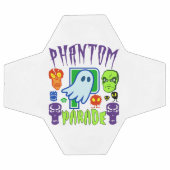 Phantom-Parade unschöne Geisterschädel Fußball (Flach)