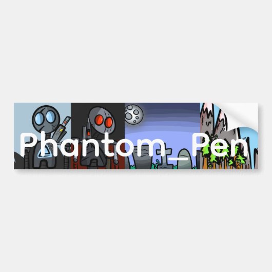 Phantom_Pen Autoaufkleber (Vorne)