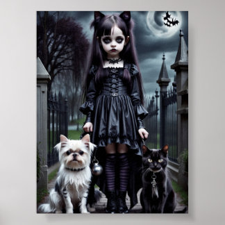 Phantom Portraits: Realistische haunting-Darstellu Poster