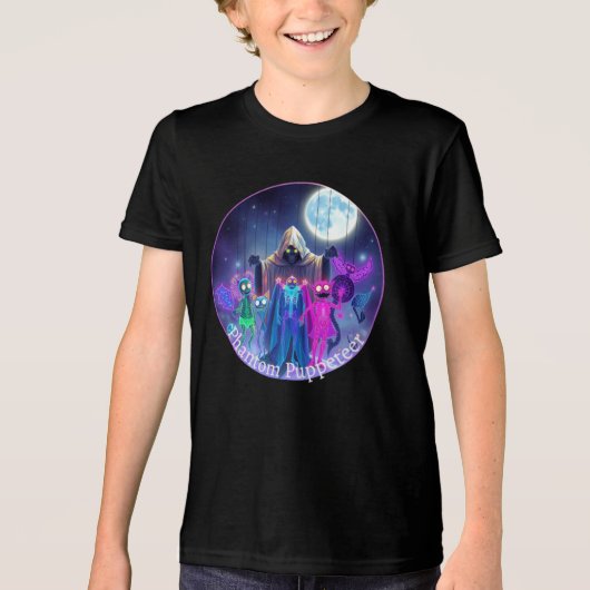 Phantom Puppeteer Tri-Blend Shirt (Vorderseite)