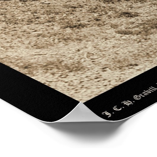 Phantom Ridge Black Hills SD 1890 Poster (Ecke)