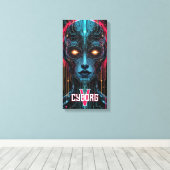 Phantom-Schaltkreis Leinwanddruck (Insitu (Holzboden))