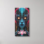 Phantom-Schaltkreis Leinwanddruck (Vorderseite)