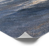 Phantom Schiff - Pastell-Malstil-Kunst Poster (Ecke)