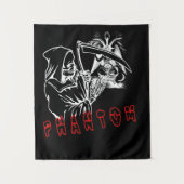 Phantom "Sensenmann" - Elite Dark Tapestry Wandteppich (Vorderseite)