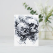 Phantom Skull Ankündigungspostkarte (Stehend Vorderseite)