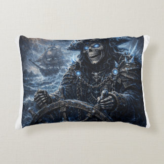 Phantom Skull Captain at the Helm – Blue Storm Got Dekokissen