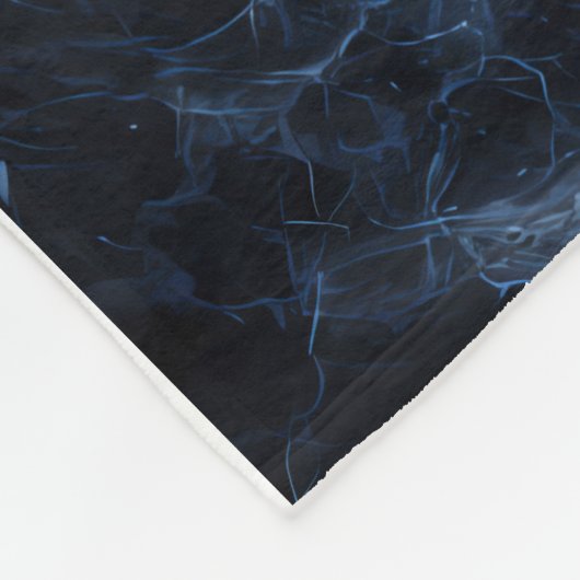 Phantom Skull Captain at the Helm – Blue Storm Got Fleecedecke (Ecke)