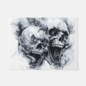 Phantom Skull Fußmatte (Vorderseite)