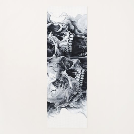 Phantom Skull Yogamatte (Vorderseite)