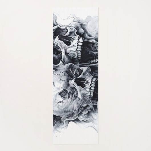 Phantom Skull Yogamatte (Rückseite)