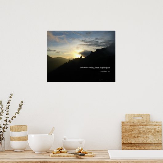 Phantom Spires Sunset Poster (Küche)