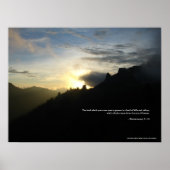 Phantom Spires Sunset Poster (Vorne)